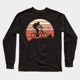 Pedal & Sunset Silhouette Long Sleeve T-Shirt